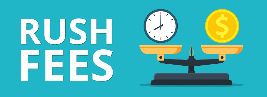 How to avoid rush fees in translation