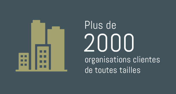 clients Plus de 2000 organisations clientes de toutes tailles